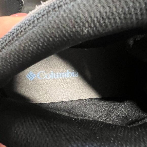 Columbia Womens Waterproof Hiking Boots , size 10, Lace-Up Grey/Black Rugged Sol - Picture 9 of 9